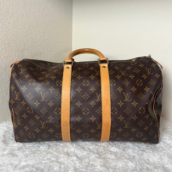 Louis Vuitton Monogram Keepall 45 Vintage - Picture 1 of 9